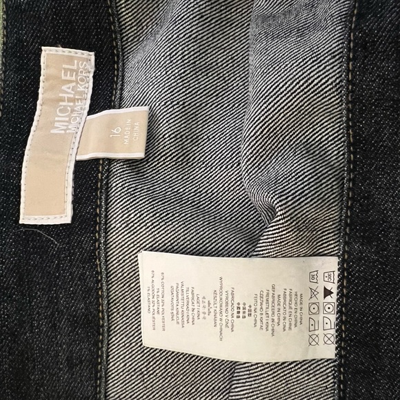 NWOT vintage Michael Kors denim skirt - Picture 5 of 6